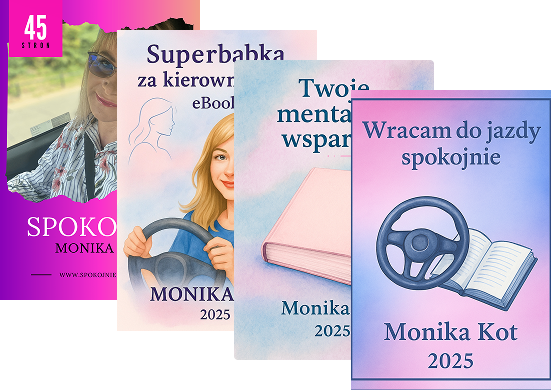 Okładki e-booków Moniki Kot